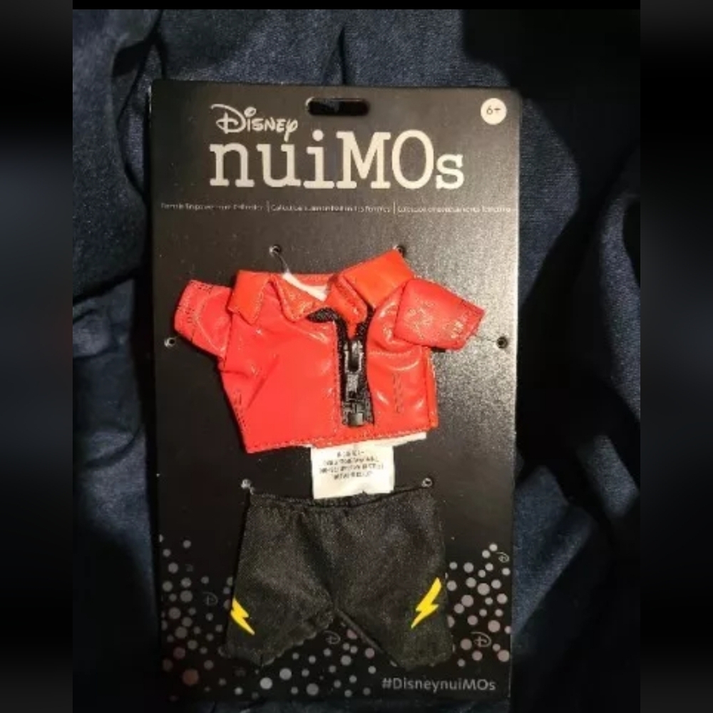 Disney Parks NuiMOs Outfit Red Coat Lightning Female Empowerment Collection New